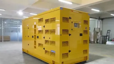 ชุดเครื่องกำเนิดไฟฟ้าดีเซลแบบเสียงเงียบ 400kW ส่งออกปาปัวนิวกินี