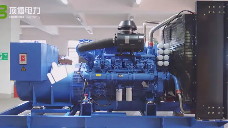 ชุดเครื่องกำเนิดไฟฟ้าดีเซลเครื่องยนต์ Yuchai 1200kW