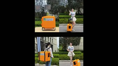 เครื่องกำเนิดไฟฟ้าไฟส่องสว่างขนาด 700W แบบพกพา