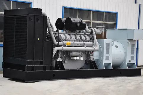 ชุดเครื่องกำเนิดไฟฟ้าดีเซลเครื่องยนต์ Perkins DB-1000GF