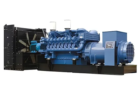 ชุดเครื่องกำเนิดไฟฟ้าดีเซลเครื่องยนต์ MTU DB-1800GF