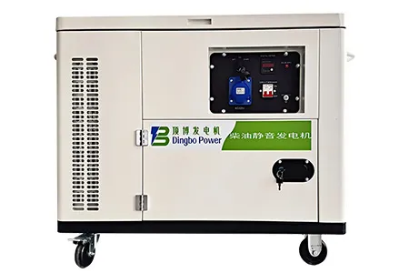เครื่องกำเนิดไฟฟ้าดีเซลแบบเงียบระบายความร้อนด้วยอากาศ ขนาด 5kW-8kW (กระบอกสูบเดี่ยว)