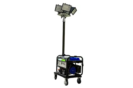 หอไฟเคลื่อนที่พร้อมเครื่องกำเนิดไฟฟ้าพลังงานเบนซินขนาด 5kW