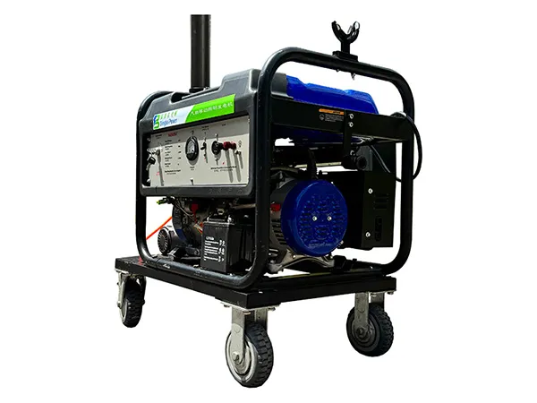 หอไฟเคลื่อนที่พร้อมเครื่องกำเนิดไฟฟ้าพลังงานเบนซินขนาด 5kW