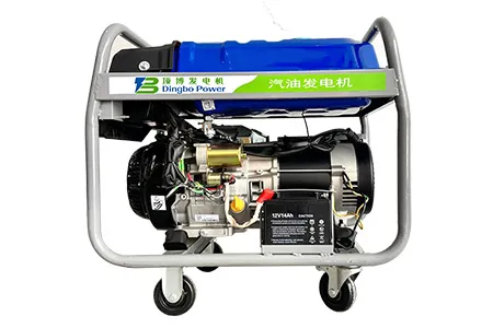 เครื่องกำเนิดไฟฟ้าเบนซินเฟรมเปิดระบายความร้อนด้วยอากาศ (ลูกสูบเดี่ยว) 5kW/8kW/9kW