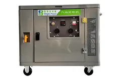 เครื่องกำเนิดไฟฟ้าเบนซินเงียบระบายความร้อนด้วยอากาศ 5kW/8kW/9kW (เครื่องยนต์สูบเดียว)