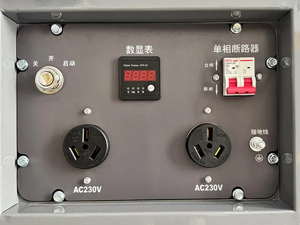 เครื่องกำเนิดไฟฟ้าเบนซินเงียบระบายความร้อนด้วยอากาศ (เครื่องยนต์สูบเดียว)