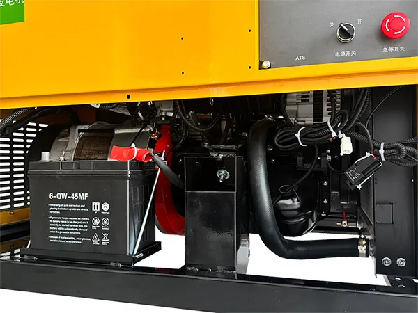 เครื่องกำเนิดไฟฟ้าเบนซินระบายความร้อนด้วยน้ำแบบเงียบ (4 สูบ)