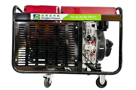เครื่องกำเนิดไฟฟ้างานเชื่อมแบบดีเซลระบายความร้อนด้วยอากาศ 250A (สูบเดียว)